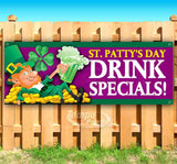 St Patricks Drink Specials Banner