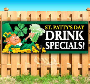 St Patricks Drink Specials Banner