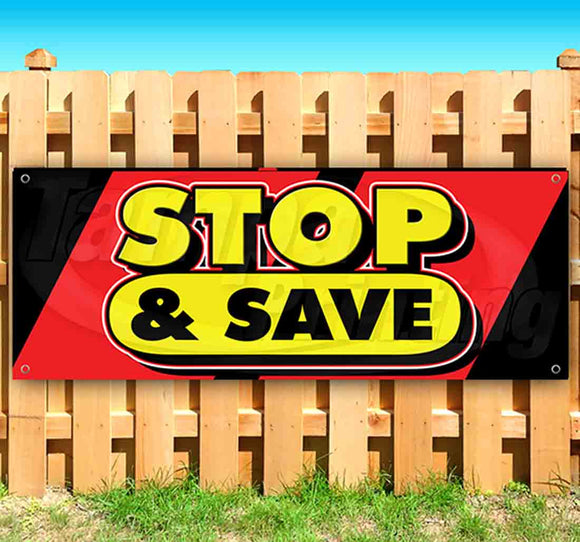 Stop & Save Banner