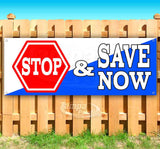 Stop & Save Now Banner