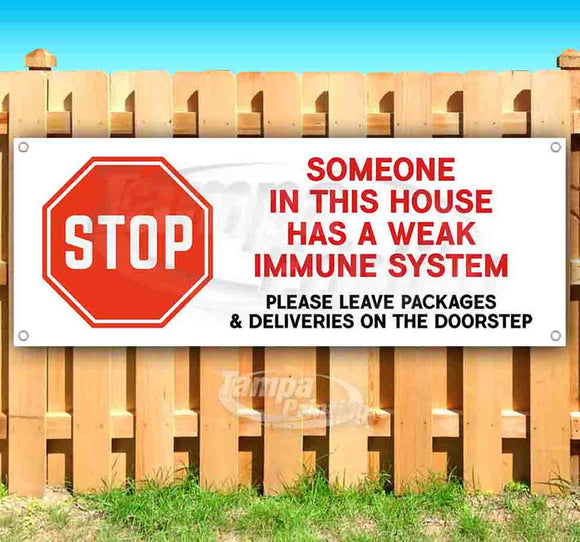 Stop Weak Immune System Banner