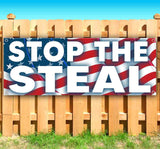 Stop The Steal Flag Banner