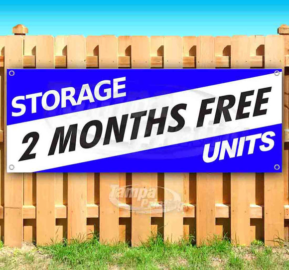 Storage Units 2 Months Free Banner