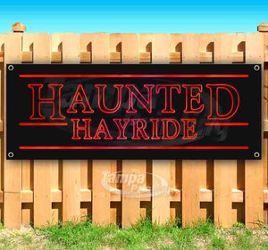 Haunted Hayride Banner