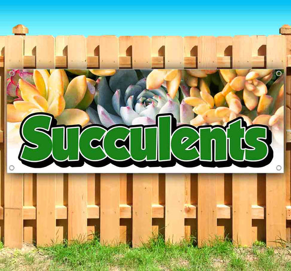 Succulents Banner