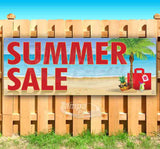 Summer Sale Beach Banner