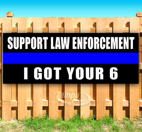 Support Law Enforcement Banner