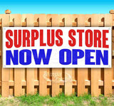 Surplus Store Now Open Banner