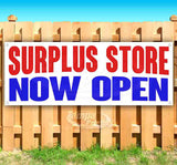 Surplus Store Now Open Banner