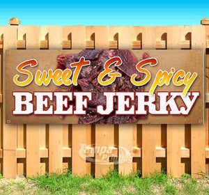 Sweet and Spicy Beef Jerky Banner