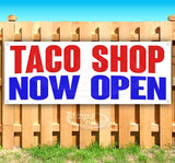 Taco Shop Now Open Banner
