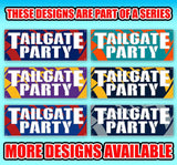 Tailgate Party Vintage Bucs Banner