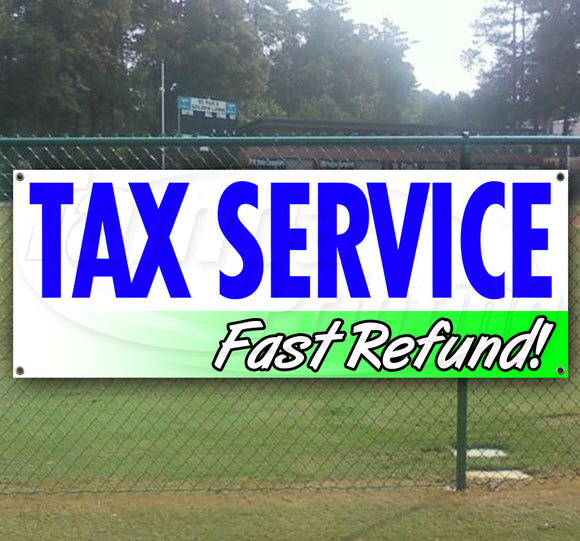 Tax Service Fast Refund Banner