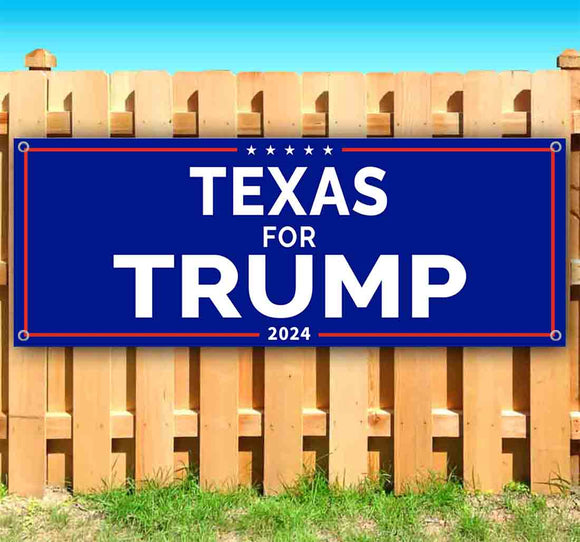 Texas For Trump 2024 Banner