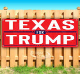 Texas For Trump Banner