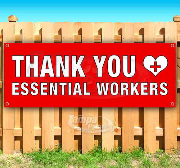 Thank You Essential Workers Banner
