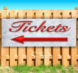 Tickets Left Arrow Banner