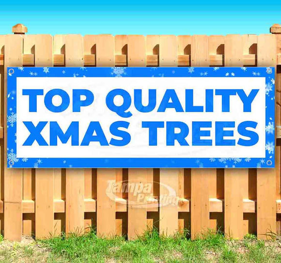 Top Quality Xmas Trees BlueSF Banner