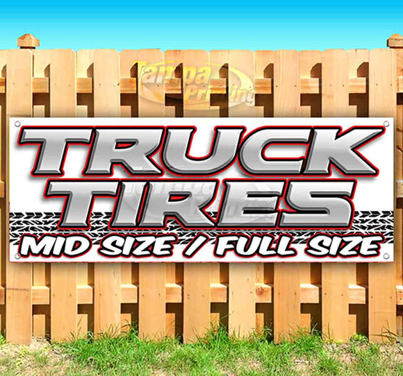 Truck Tires Banner