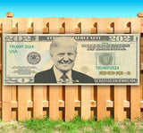 Trump 2024 Dollar Banner