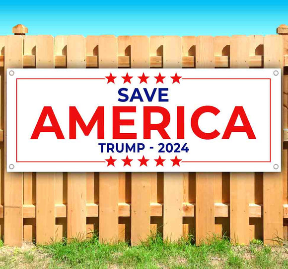 Trump 2024 Save America Banner