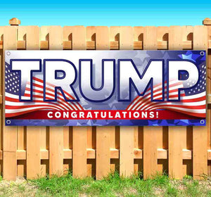 Trump Congratulations Banner