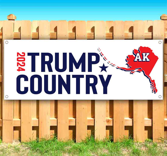 Trump Country AK 2024 Banner