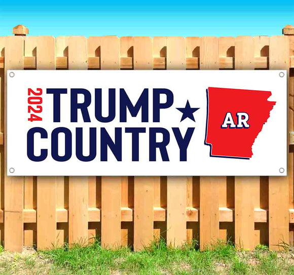 Trump Country AR 2024 Banner