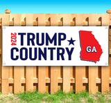 Trump Country GA 2024 Banner