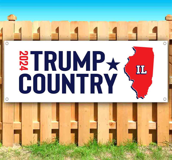 Trump Country IL 2024 Banner