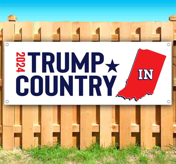 Trump Country IN 2024 Banner