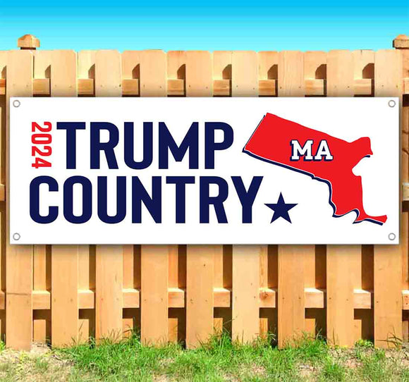 Trump Country MA 2024 Banner