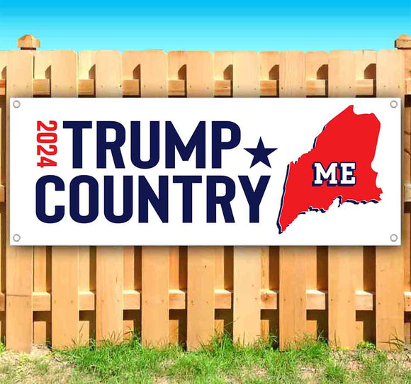 Trump Country ME 2024 Banner