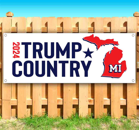 Trump Country MI 2024 Banner