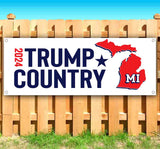 Trump Country MI 2024 Banner