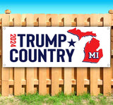 Trump Country MI 2024 Banner