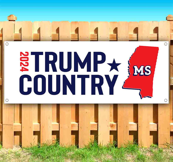 Trump Country MS 2024 Banner