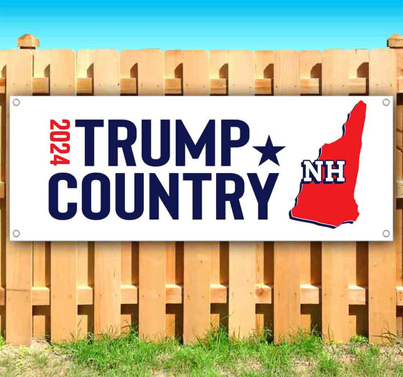 Trump Country NH 2024 Banner