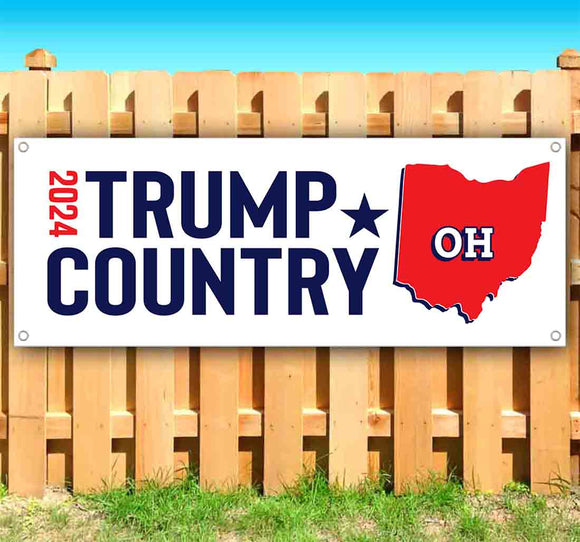 Trump Country OH 2024 Banner