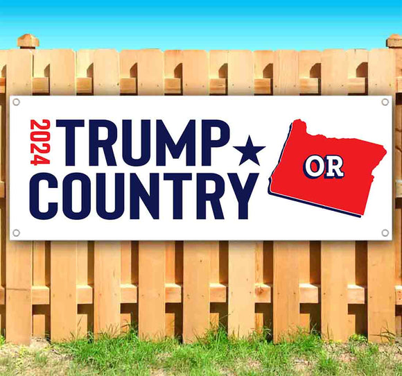 Trump Country OR 2024 Banner