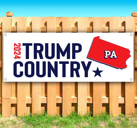 Trump Country PA 2024 Banner