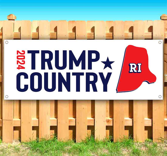 Trump Country RI 2024 Banner