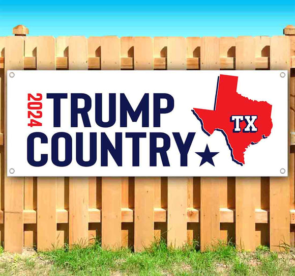 Trump Country TX 2024 Banner