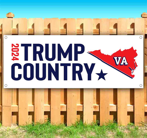 Trump Country VA 2024 Banner