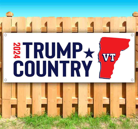 Trump Country VT 2024 Banner