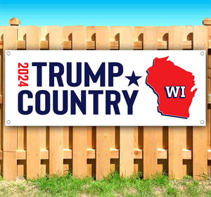 Trump Country WI 2024 Banner