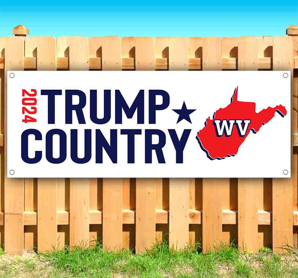 Trump Country WV 2024 Banner