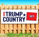 Trump Country WY 2024 Banner