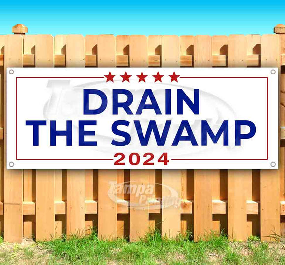 Trump Drain The Swamp 2024 Banner