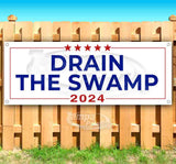 Trump Drain The Swamp 2024 Banner